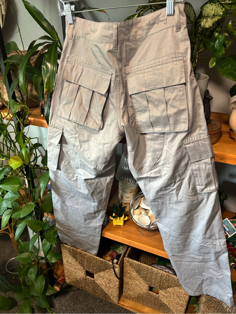 House of Sunny Easy Rider Pants in Light Gray | XS - Picture 5 of 8